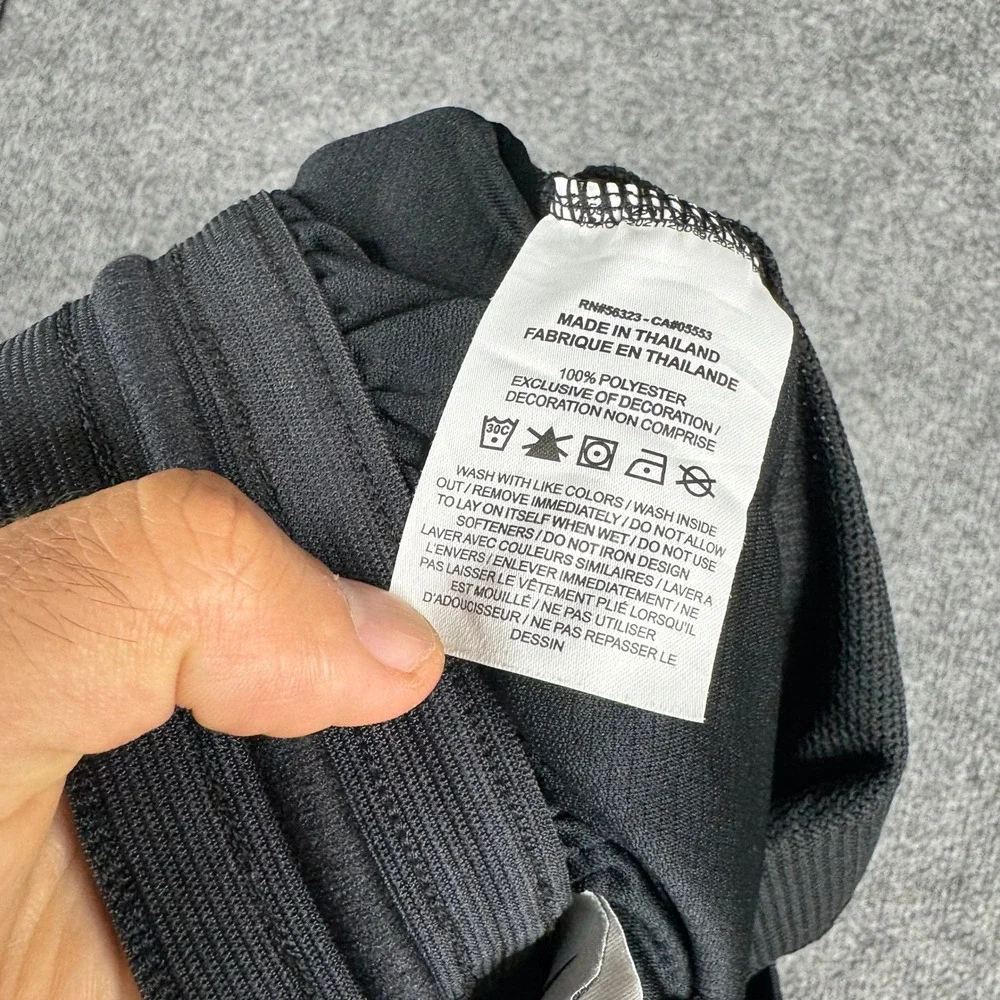 Nike Athletic Shorts Mens Size S Black Dri-Fit Mesh Basketball Drawstring